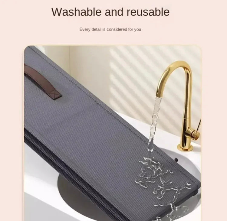 Foldable 16 Grids Drawer Organizer for Jeans & Clothes