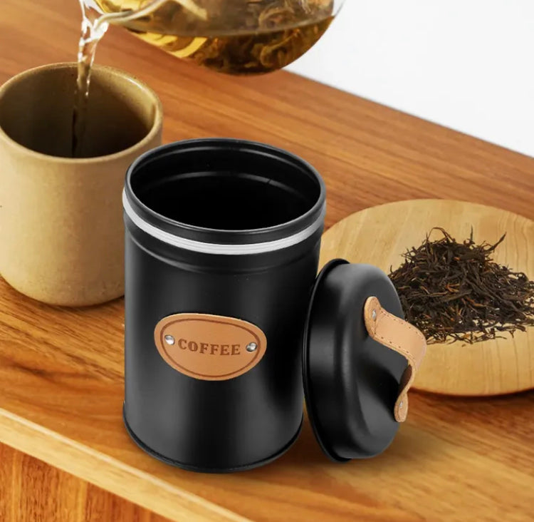 3 Pcs High Quality Metal Kitchen Jars Set