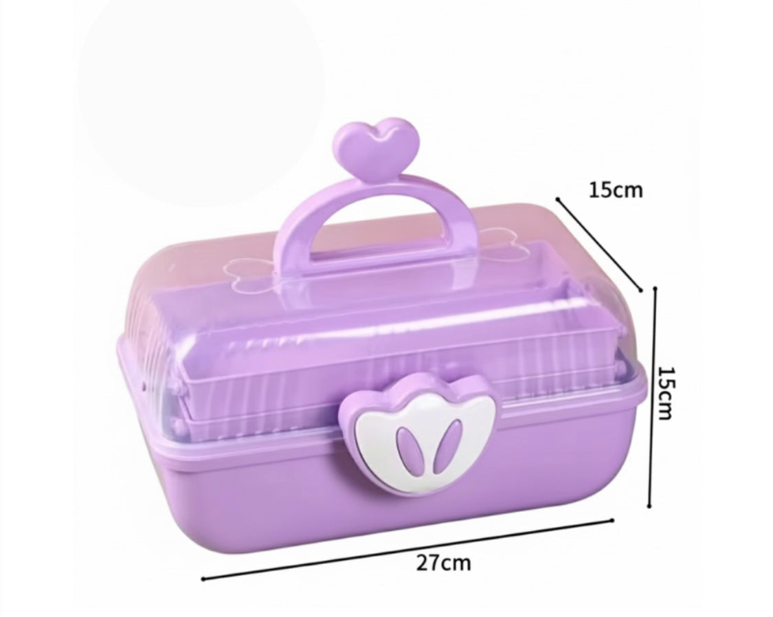 3 Layer Large Capacity Jewellery Storage Box