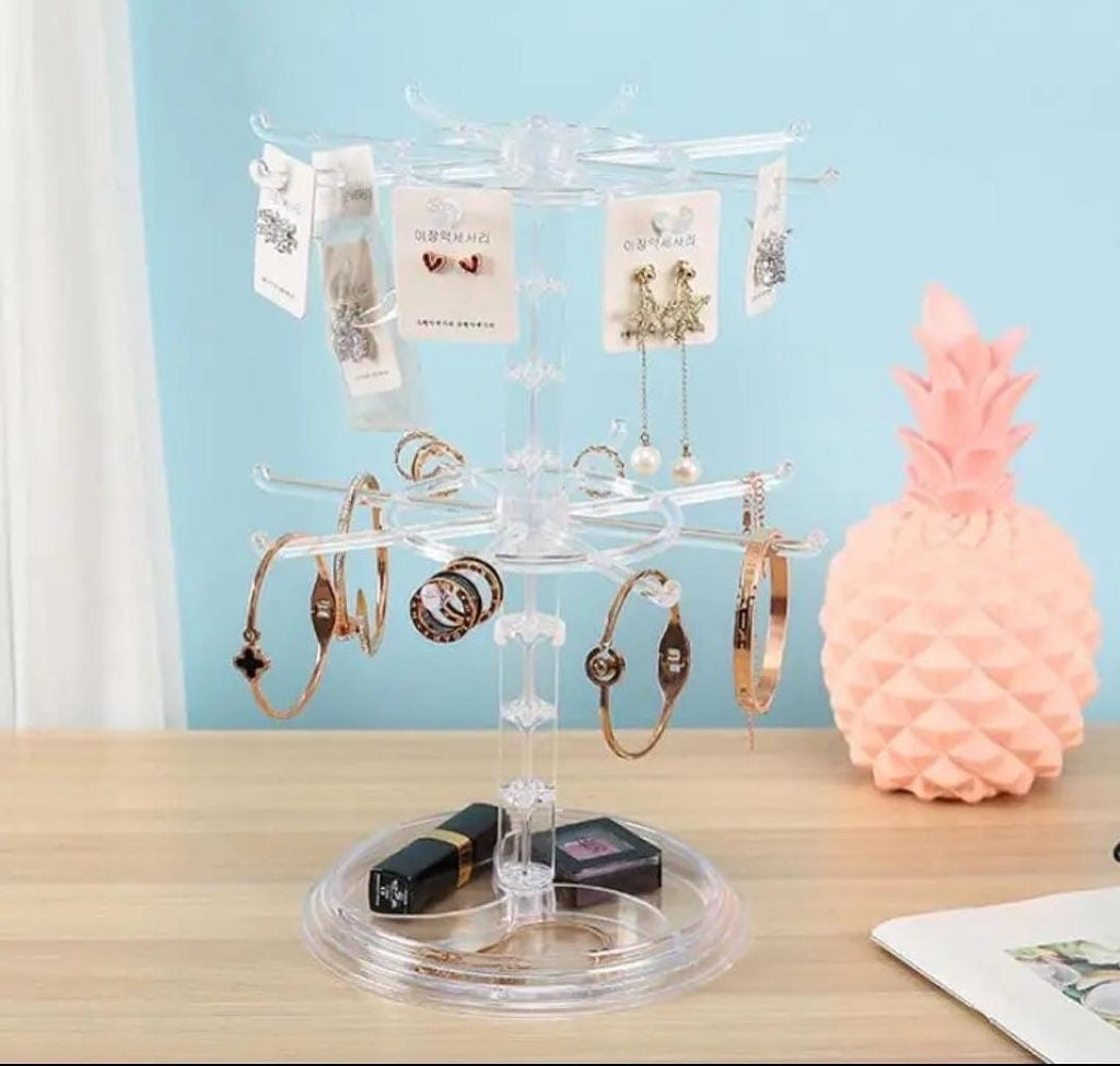 360 rotating Jewellery Organizer Rack