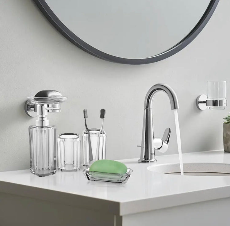 4 Pcs Bathroom Acrylic Set