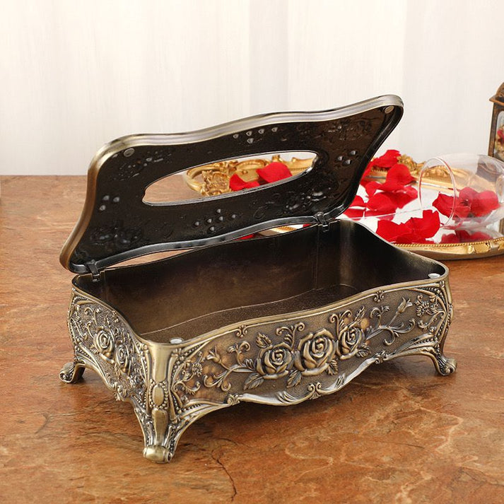 Metal Tissue Box Heavy Quality