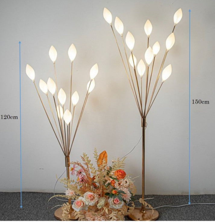 Led Leaf Floor Lamp for Home Decoration
