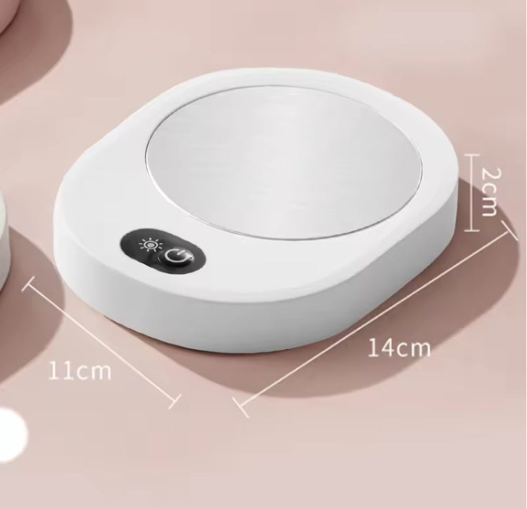 Oval Shape Cup Warmer for Coffee Milk Water Heating Pad