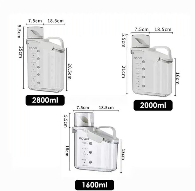 Airtight Food Storage Jar Containers