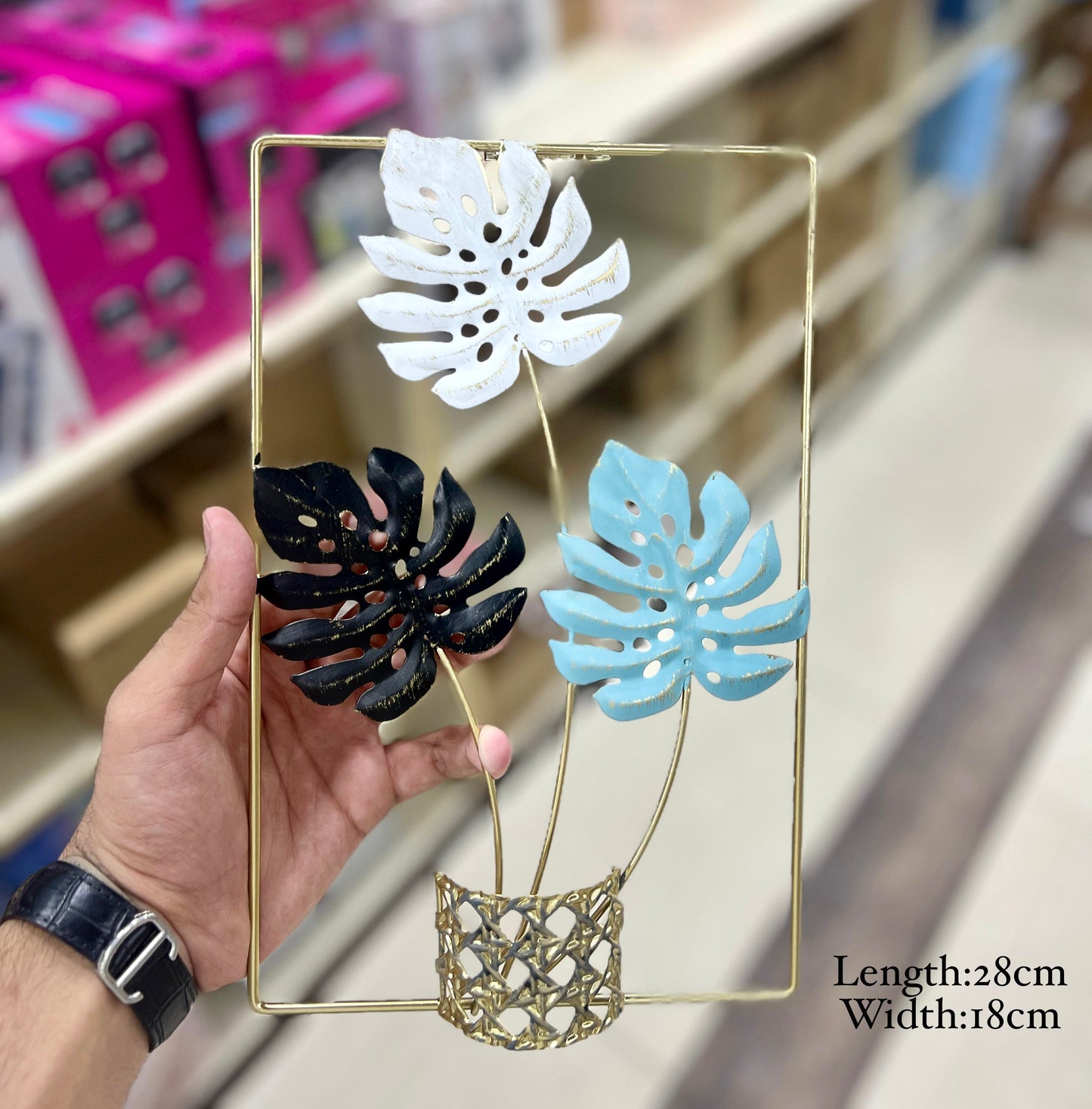 Metal Wall Motif for Home Decoration