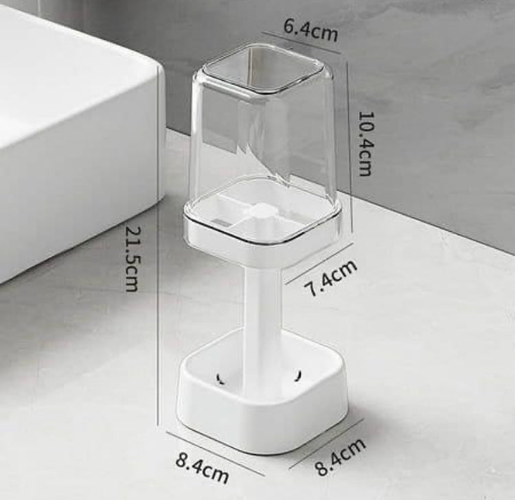 Toothbrush Holder with Gargle Cup