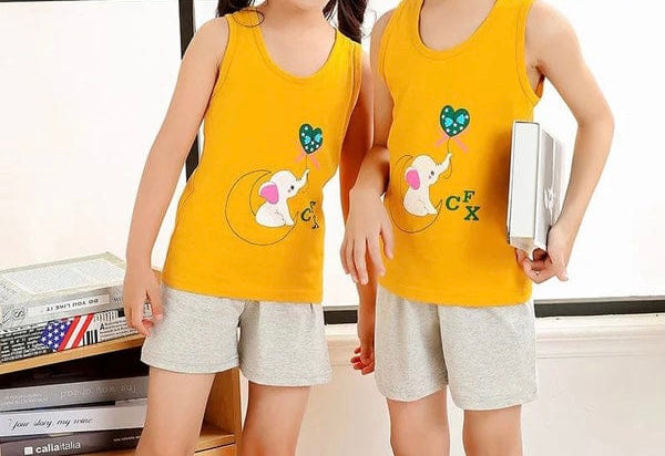 Fashion Soft Summer Kids Suit for Boys & Girls