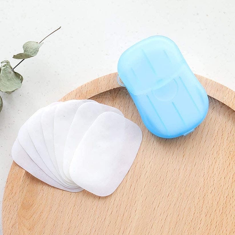 20 Pcs Travel Handwash Soap Papers