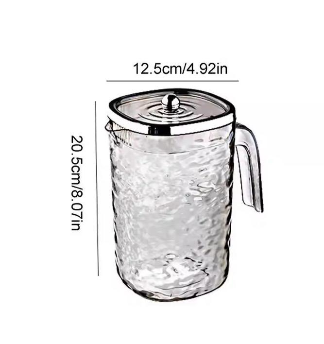 Heat Resistant Water/Juice Jug with Lid Premium Quanlity
