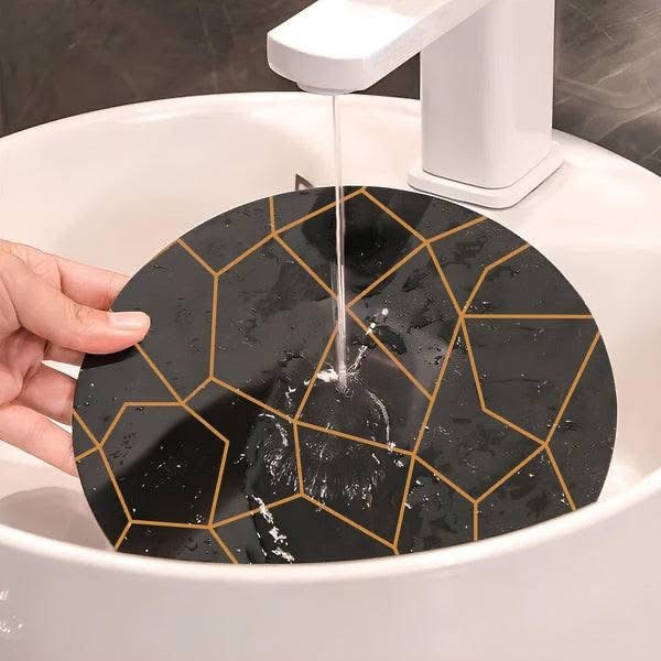 Double Layer Marble Cage makeup Cosmetics Organizer