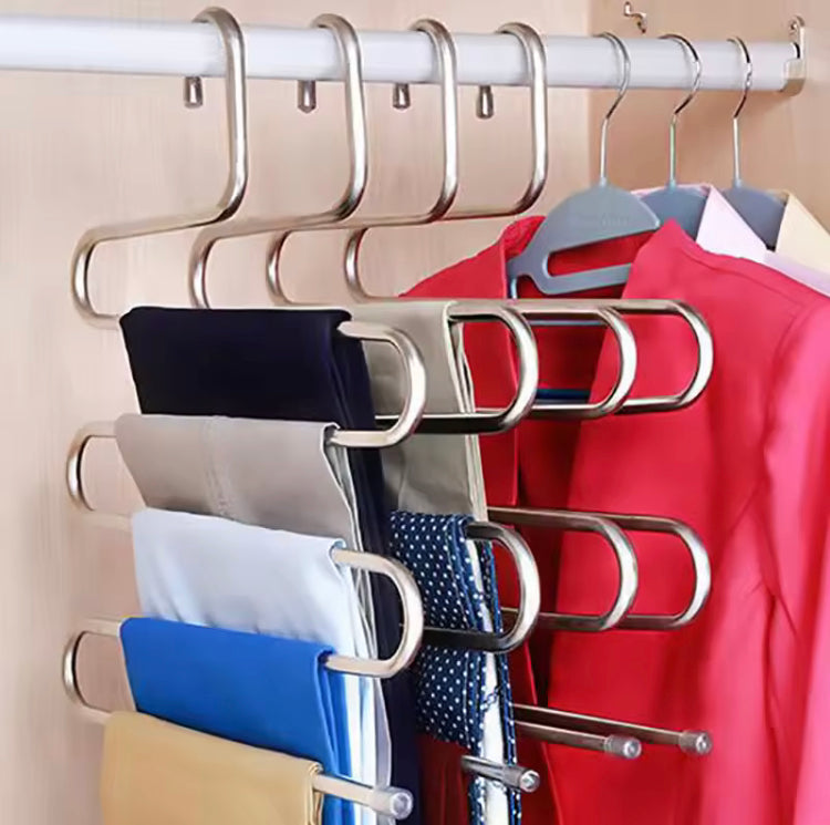 5 Layer Stainless Steel Clothes Hanger