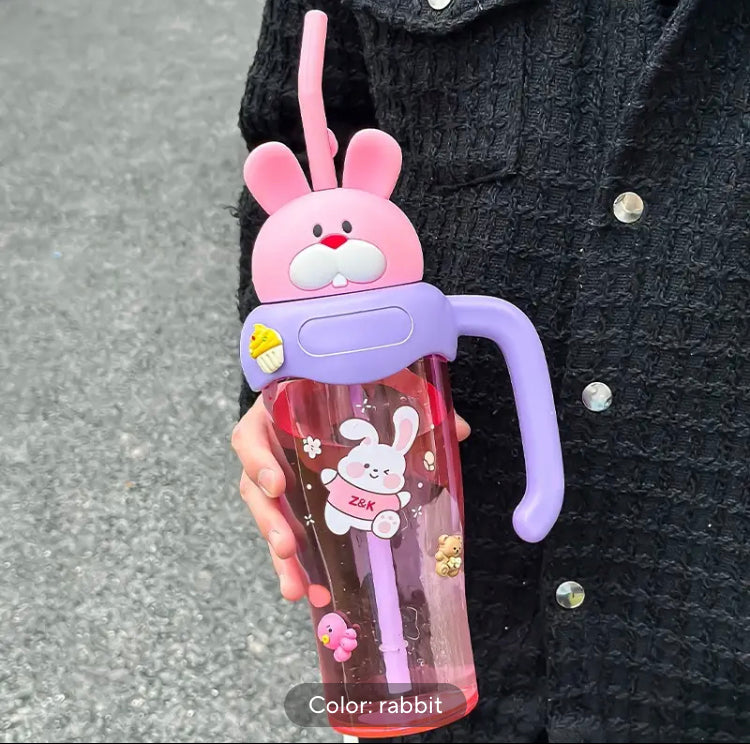 750ml Tumbler Mug with Straw for Kids