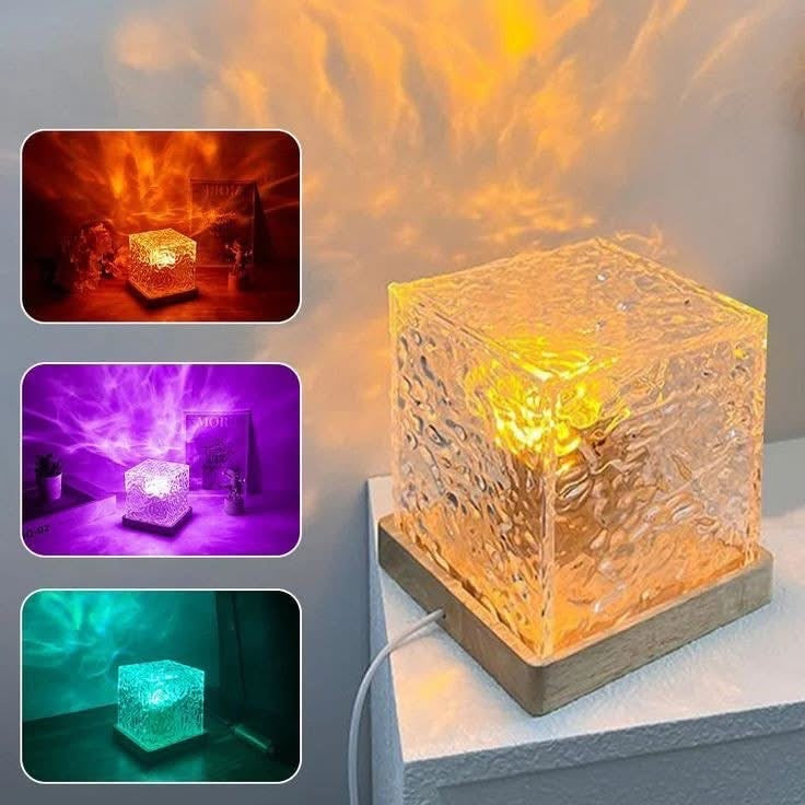 16 Colours Projector Night Light Lamp with Remote