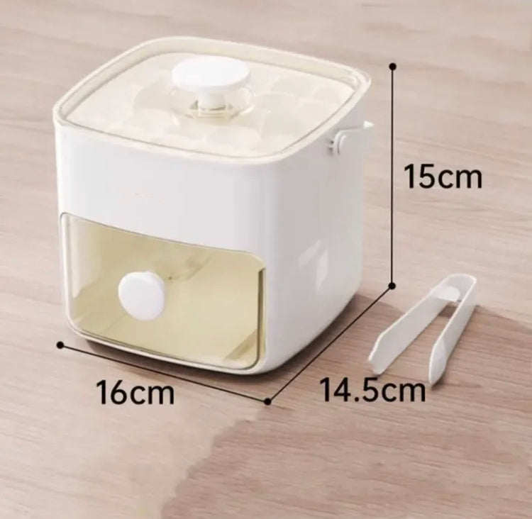 48 Grids Portable Ice Tray Mould with Storage Box & Tong