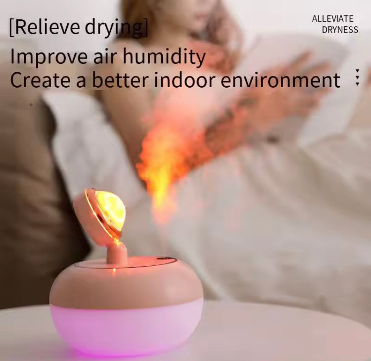 2 in 1 300ml Wireless Humidifier and Sunset Lamp