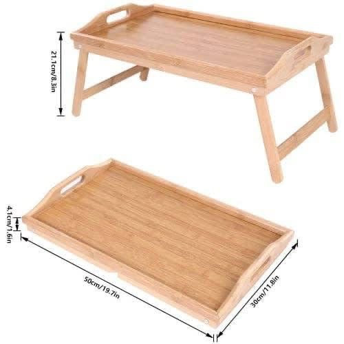Wooden Foldable Laptop Study Table