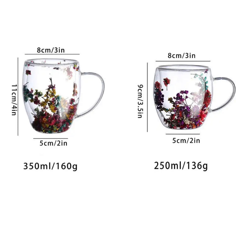 Double Wall Insulated Tea Coffee Glass