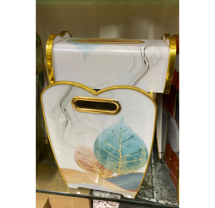 Aesthetic Style Dustbin & Tissue Box Set