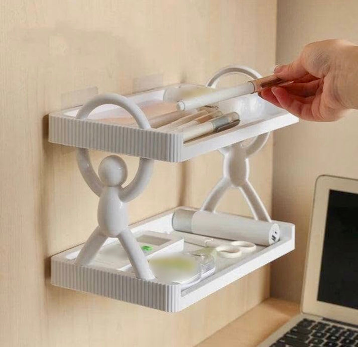Double Layer Wall Mounted Shelf
