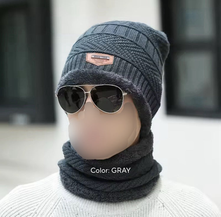 Warm Thickened Beanie Cap for Winters