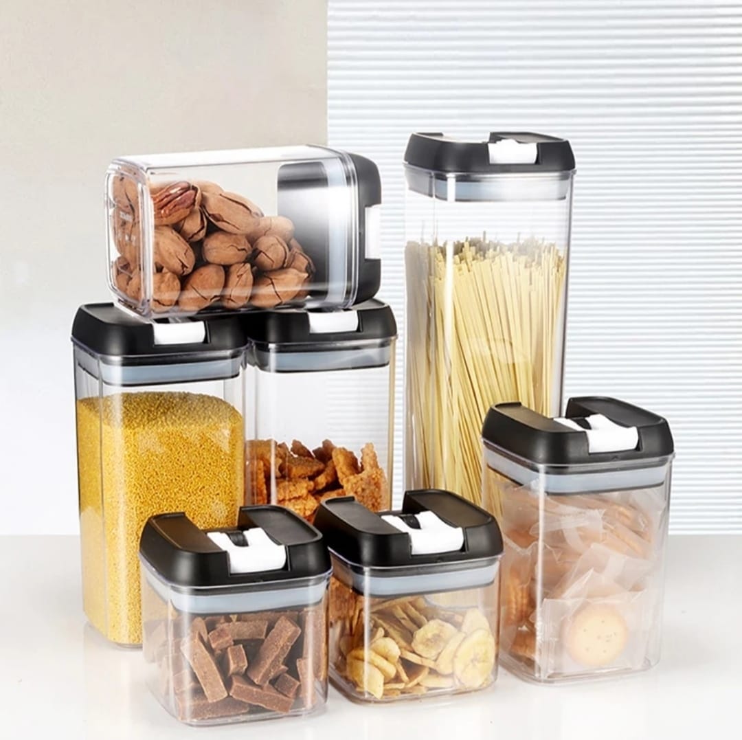 5 Pcs Kitchen Airtight Food Storage Containers