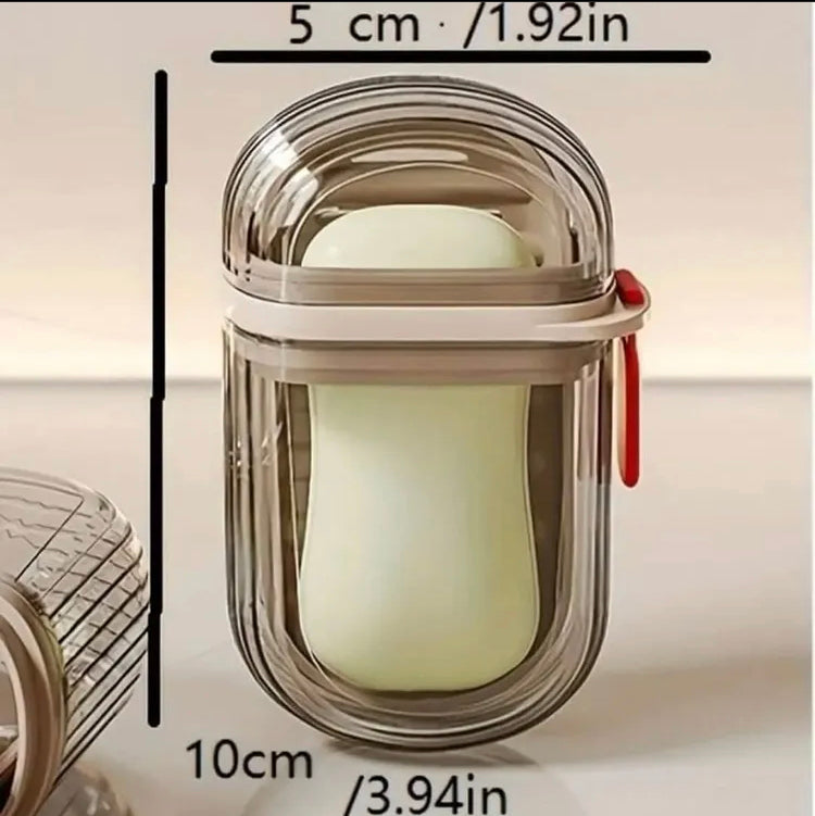 Transparent Portable Sealed Soap Box