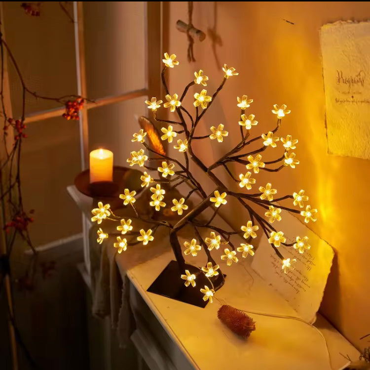 LED Cherry Blossom Tree with 24 Leds Best for Home Decor