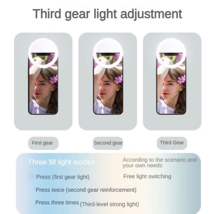 Mobile Selfie Light Rechargeable