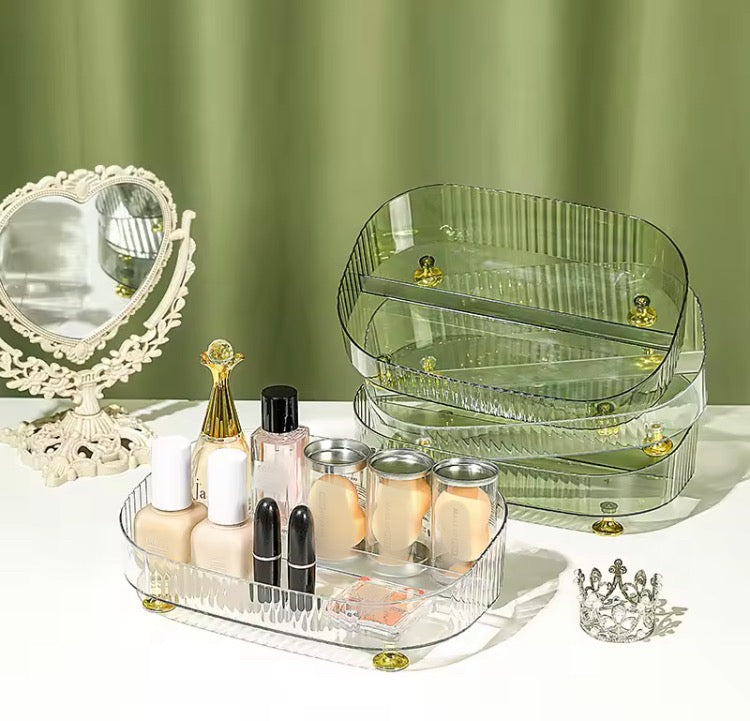 Luxury Large Capacity Perfumes/Cosmetics Vanity Tray