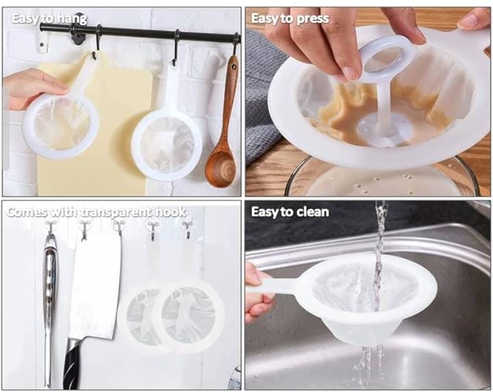 Ultra fine mesh nylon stainer filter