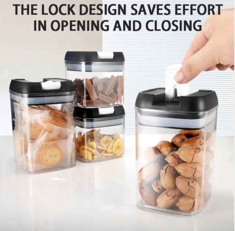 5 Pcs Kitchen Airtight Food Storage Containers