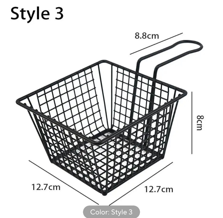French Fries Metal Basket