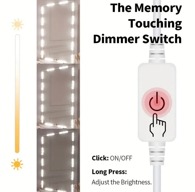 30 LEDs Vanity Lights with three Modes of Light