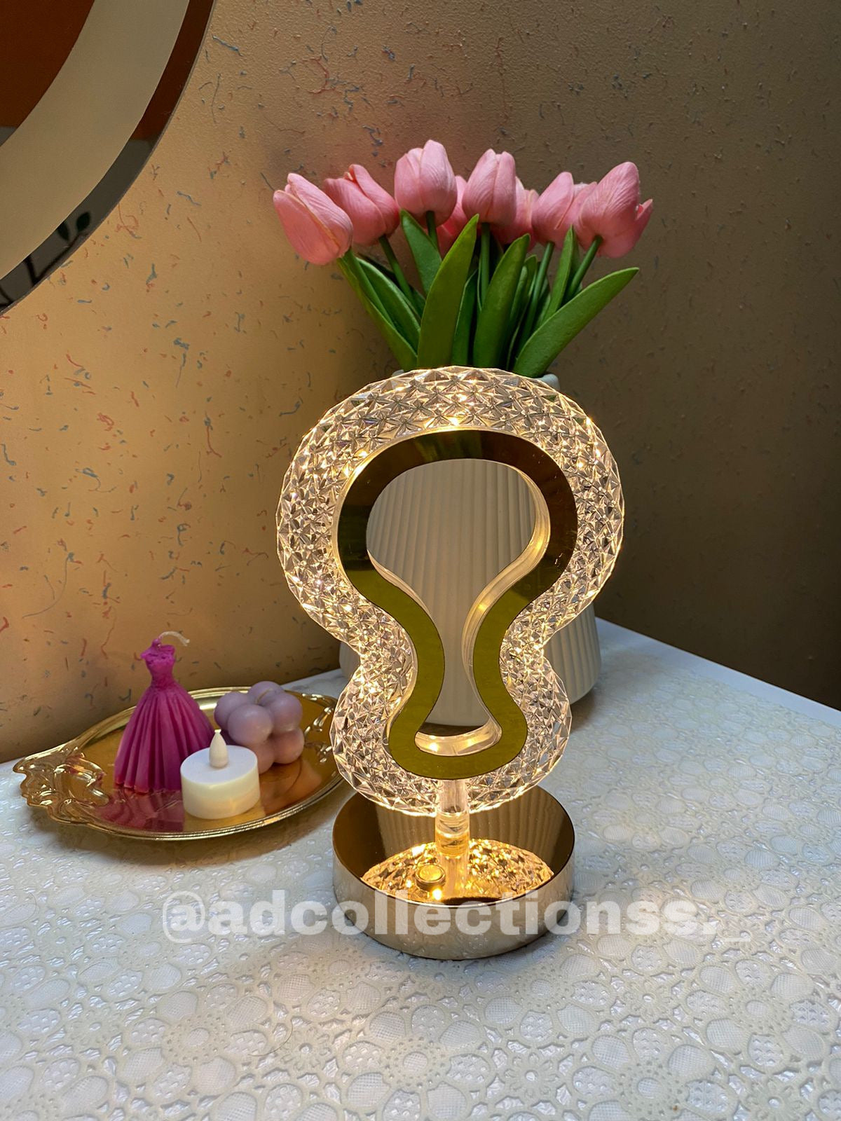 Touch Sensor Rechargeable Lamp with 3 Modes of Light