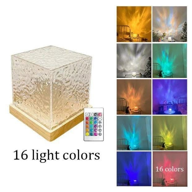 16 Colours Projector Night Light Lamp with Remote