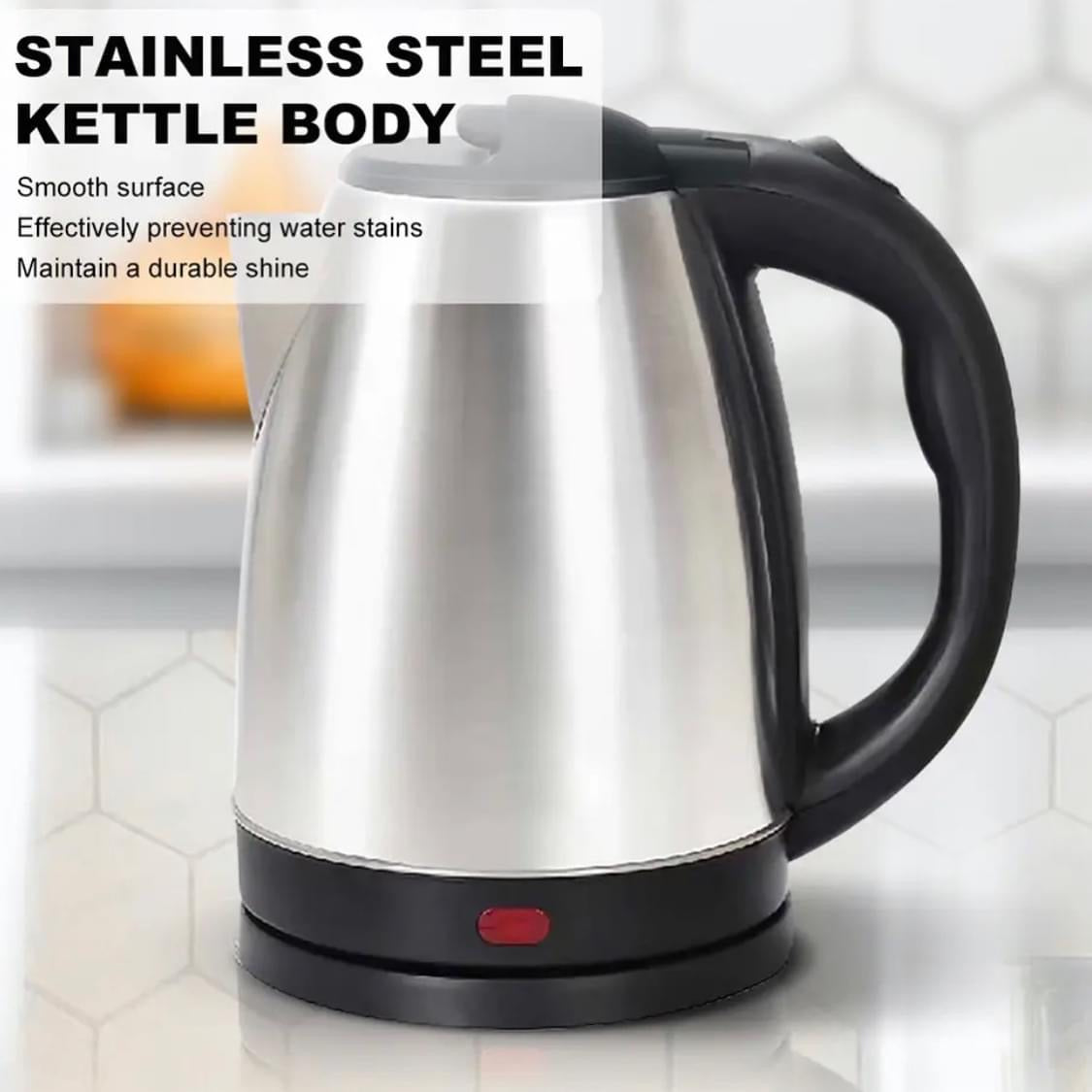 2 Litre Stainless Steel Kettle for Travelling