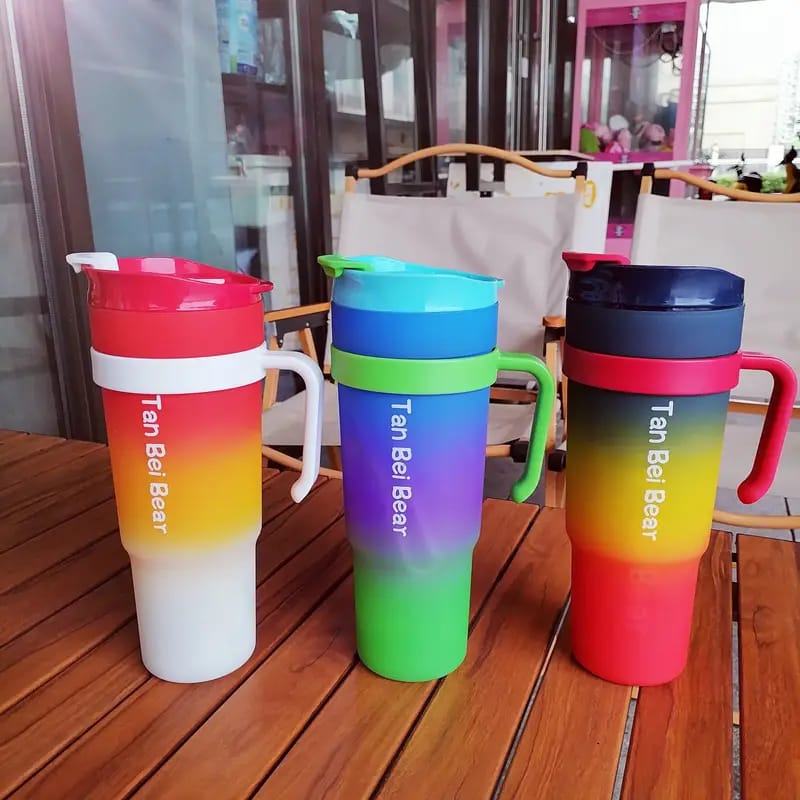 3pcs Leak-Proof Gradient Water Bottles Set
