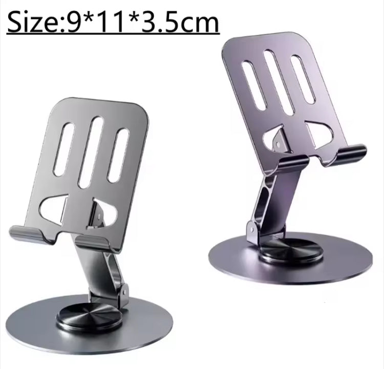 360 Rotating Portable Metal Phone / Tablet Holder
