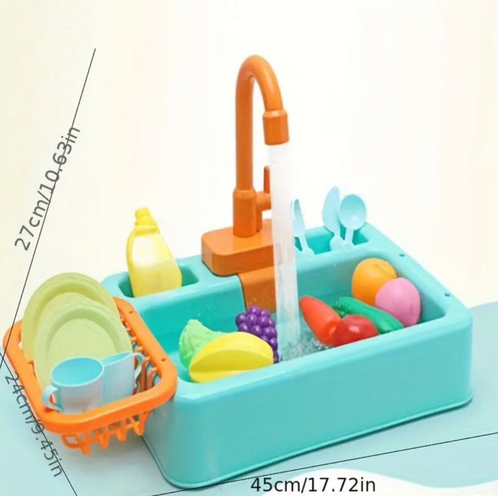 2 in 1 Water Sink Washing Toy for Kids