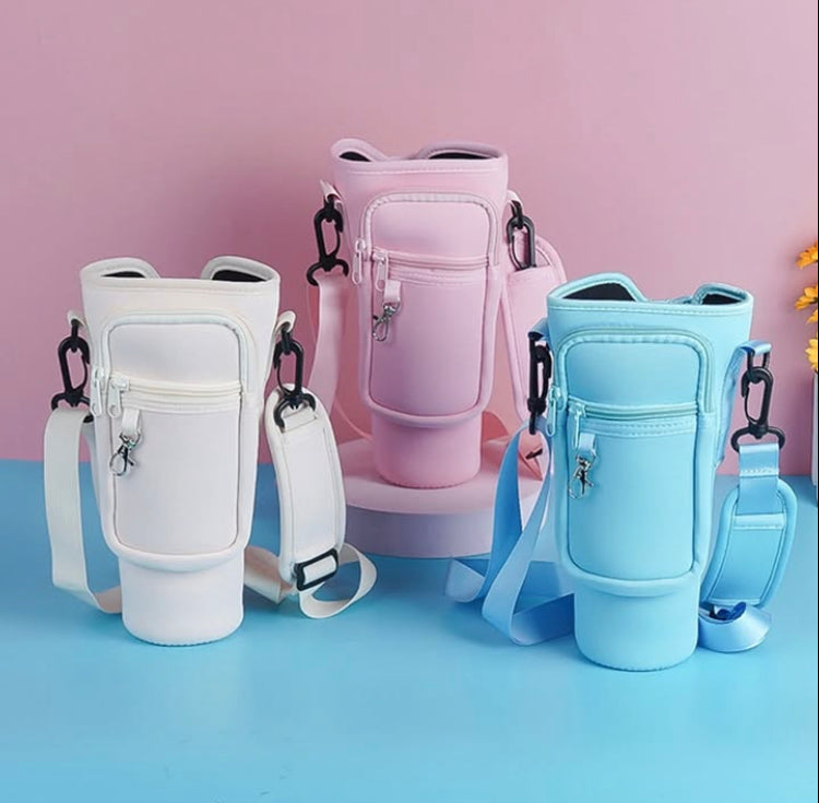 Tumbler Carrier Bag with Phone Holder