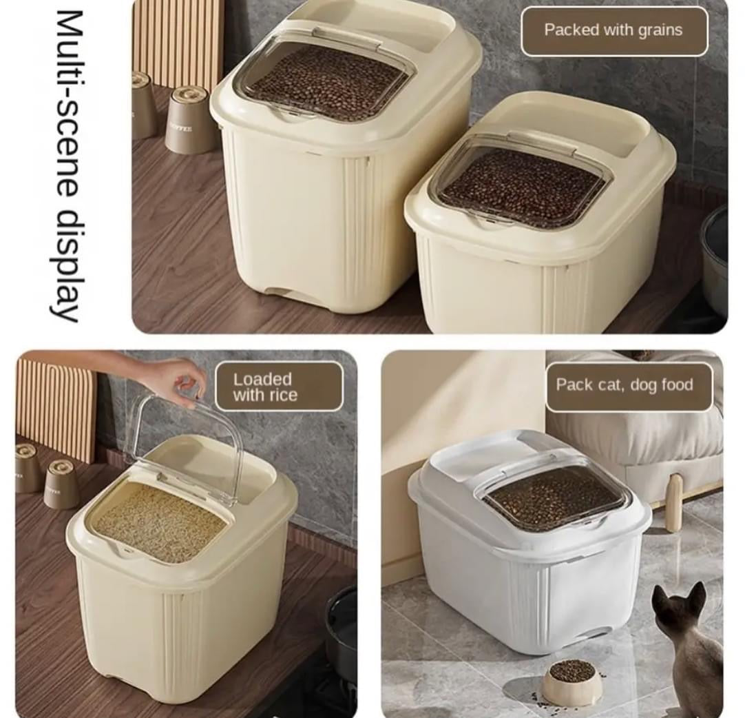 10kg Moisture-proof Rice Grain Storage Bucket