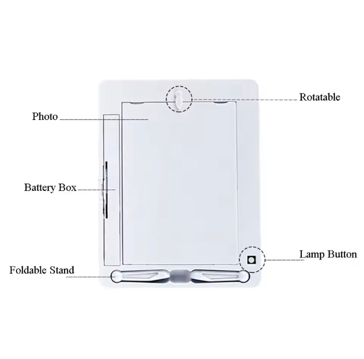 2 in 1 Customized LED Magic Frame + Mirror