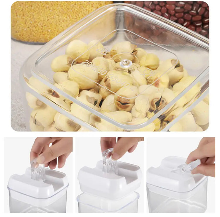 5 Pcs Kitchen Airtight Food Storage Containers