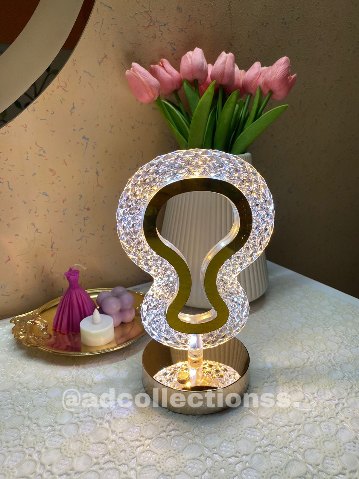 Touch Sensor Rechargeable Lamp with 3 Modes of Light