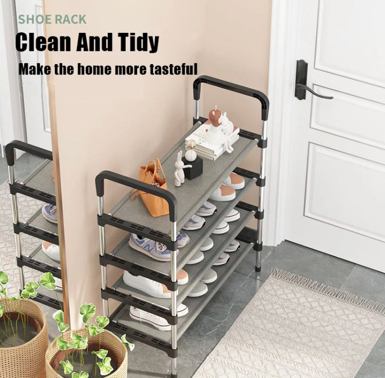 6 Layers Metal Shoe Rack