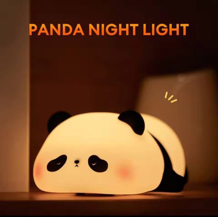 Silicone Rechargeable Panda Night Light Lamp
