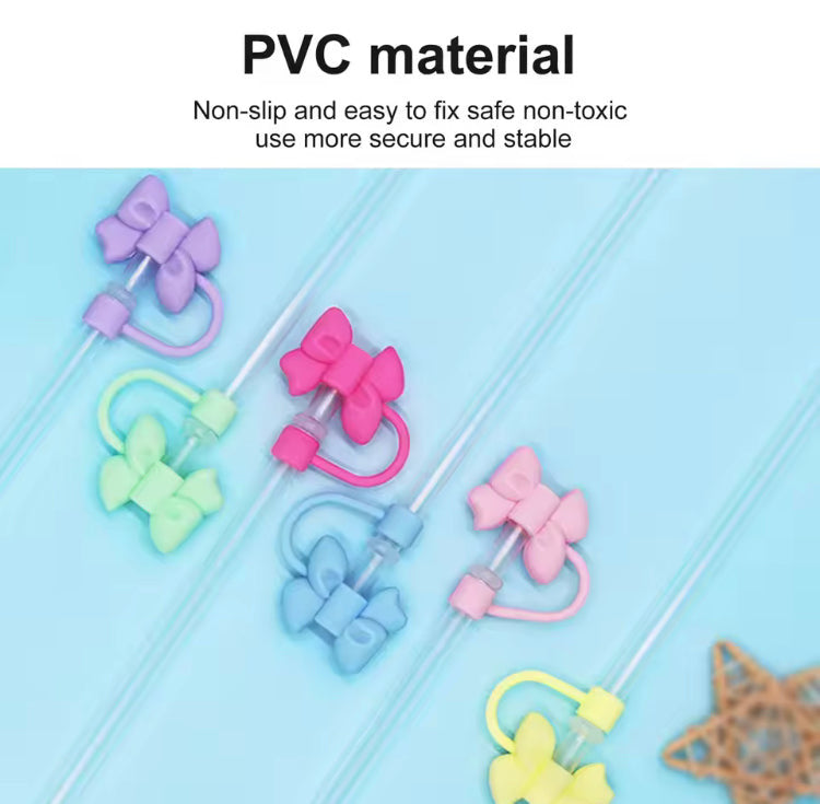 Silicone Straw Topper Covers for Tumblers