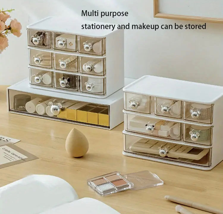 Drawer Style Multipurpose Cosmetics Makeup Jewellery Organizer