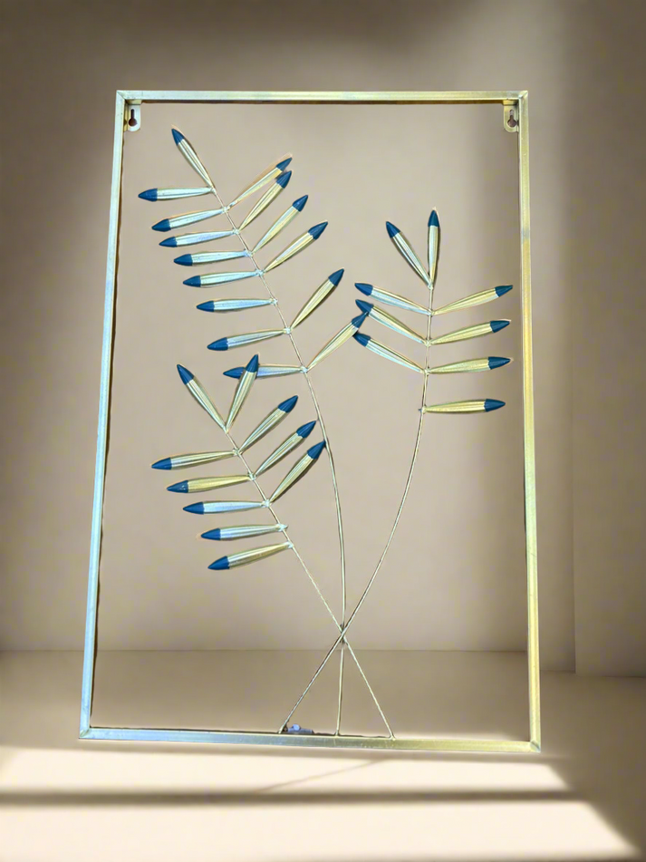 Metal Wall Motif for Home Decoration